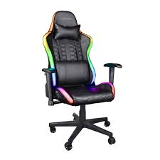 Chaise Gaming Éclairée Rizza de Trust - Confort et Style pour Vos Sessions de Jeu
