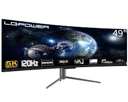 Écran Gaming LC POWER LC M49 DQHD 120Hz Incurvé - Immersion Totale