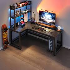 Bureau Gaming Scénarios 120×80×75cm Blackleftstyle - Optimisé pour vos sessions de jeu