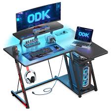 ODK Lumières électriques Moniteur Rangement - Éclairez votre Espace Gaming