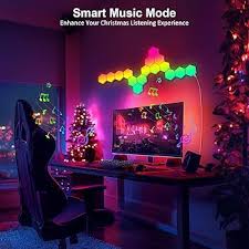 Éclairez votre espace de jeu avec des lumières hexagonales modulaires