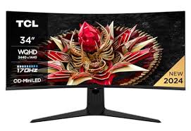 Écran Gaming TCL 34R83Q Incurvé Blanc - Immersion Totale