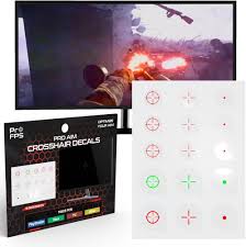 ProFPS Fastscope Decals - Autocollants pour Ecran Gaming avec Crosshair