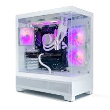INFOMAX Gamer Rainbow Gaming Blanc - L'ordinateur idéal pour tous les gamers