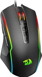Souris Gaming Filaire Redragon avec Rétroéclairage Réglable