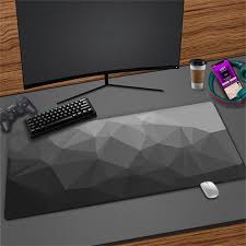 Tapis Antidérapant Géométrie pour Ordinateur Gaming 1000x500mm