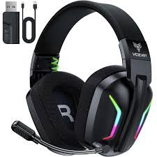 Casque Gaming Sans Fils WESEARY WG1 avec Éclairage Bluetooth