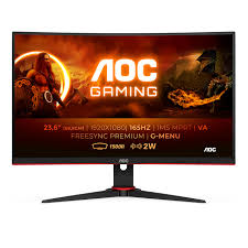 AOC Incurvé C24G2AE - Moniteur Gaming avec FreeSync