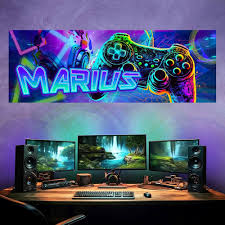Affiche Personnalisée Tjapalo® pour une Décoration Gaming Unique