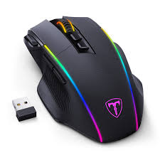 Souris Gaming Sans Fil RisoPhy Ergonomique Programmables Rechargeable