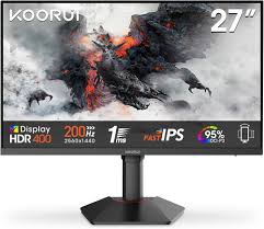 Écran Gaming IPS KOORUI G2722P - Performance et Confort