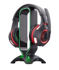 Support Casque Gaming Trust Éclairé - Confort et Style