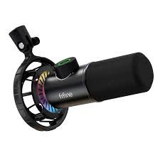 Microphone Dynamique Cardioïde FIFINE pour Podcasting et Gaming