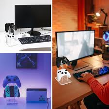 CLKE Contrôleur Couches Accessoire Transparent - Améliorez votre setup gaming