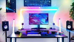 Setup de Jeu Multicolore Dynamique avec Télécommande