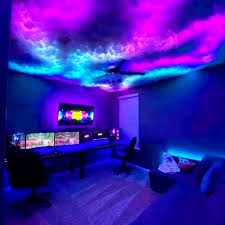Plafond Lumineux pour une Chambre Gaming Éblouissante