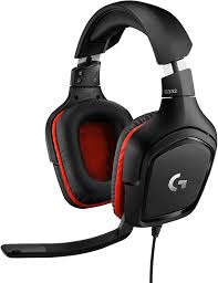 Casque Logitech Gaming avec Oreillettes Rotatives en Similicuir