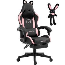 Chaise Gaming Dowinx Sweet Cat - Confort et Style pour Gamers