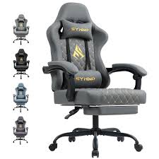 Symino Ergonomique Lombaire Repose Pieds Fauteuil - Confort Optimal pour Chaise Gaming