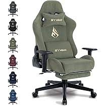 Symino Ergonomique Fauteuil Repose Pieds Télescopique - Confort et Style pour les Gamers
