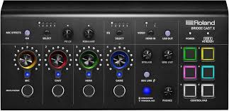 Roland BRIDGE Gaming Mixer Capture - La Table de Mixage Ultime pour Gamers