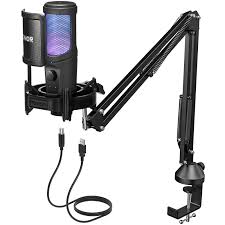 Microphone Condensateur Professionnel TONOR : L'outil parfait pour un enregistrement audio de qualité