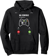 Sweat à capuche personnalisé Mappelle pour gamers