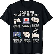 T-shirt Cadeau Gamer : Le Must-Have des Passionnés de Gaming