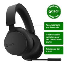 Casque Gaming Xbox Series X sans Fil - Immersion Totale