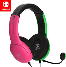 Casque Gaming Stéréo PDP pour Nintendo Switch avec Micro