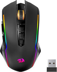 Souris Gaming Ergonomique Rechargeable sans Fil Redragon