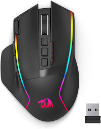Souris Gaming Ergonomique Redragon avec Rétroéclairage Programmable